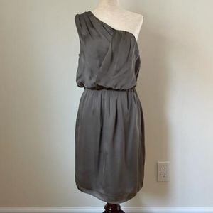 Banana Republic one-shoulder cocktail dress